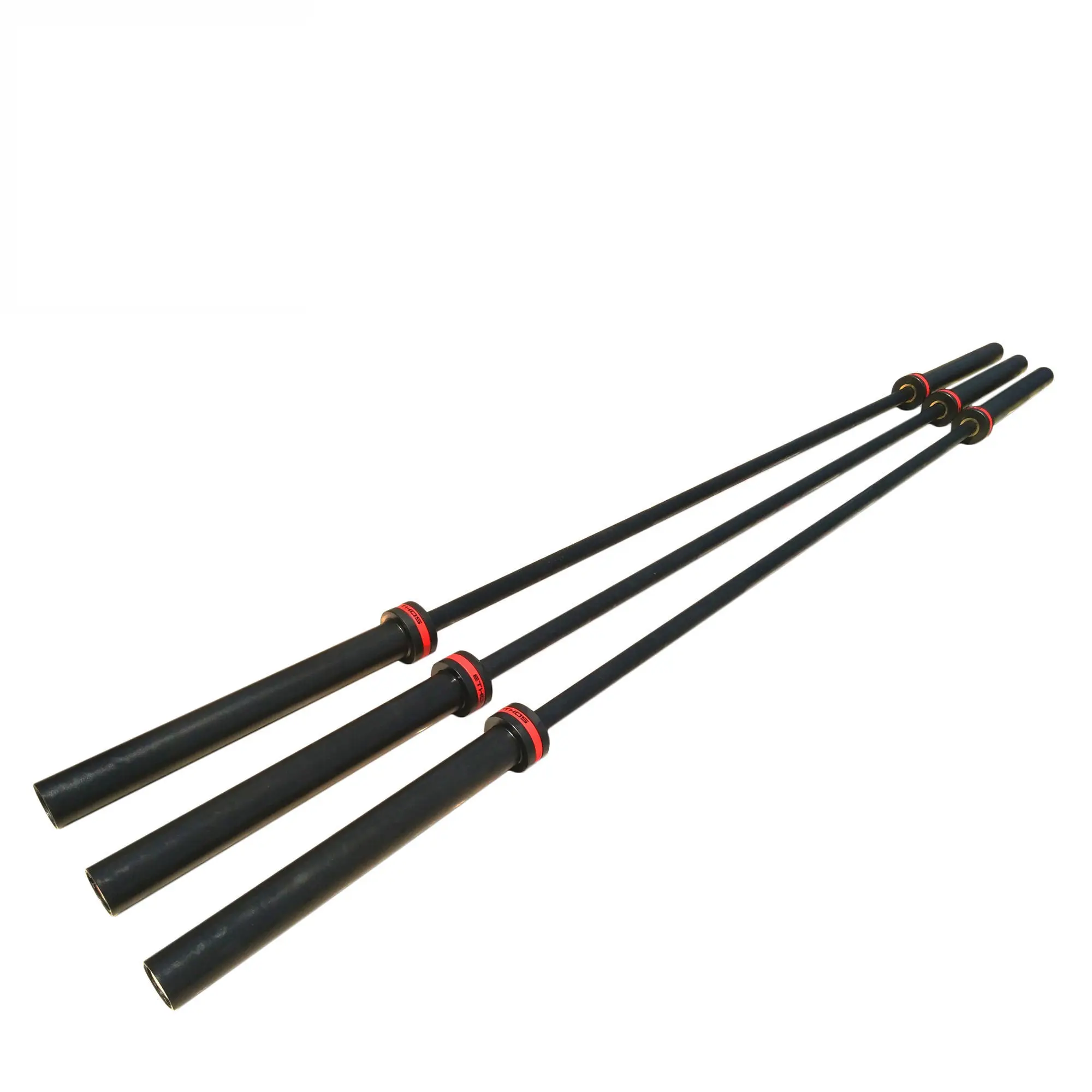 

2.2m Black Barbell 1000 Lb Training Bar Weightlifting Bar Free Weights 1