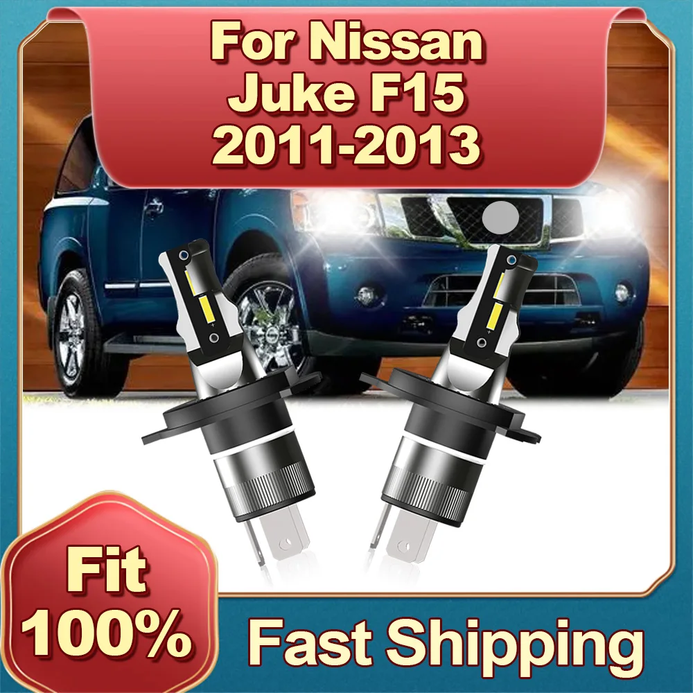 

30000LM High Brightness H4 LED Headlight CSP Chip Canbus Car Lamp 6000K Hi/Lo Light For NISSAN Juke F15 2011 2012 2013