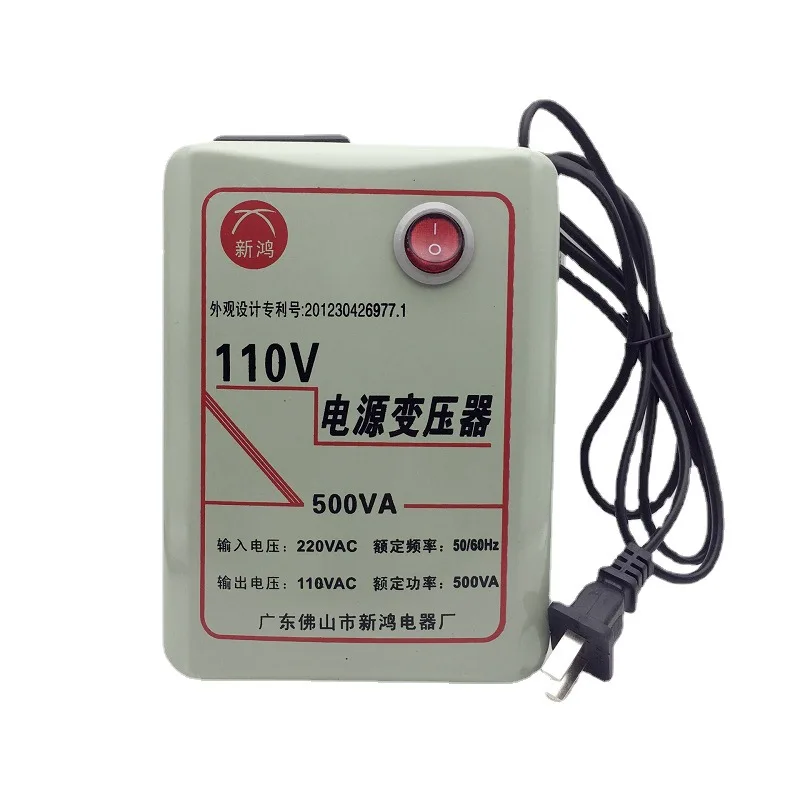 Voltage Converter Transformers 220V To 110V Step Down Transform And 110V To 220V AC Power Step Up Adapter 3000W 2000W 1000W 500W