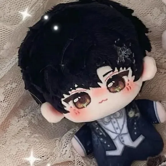 سلسلة بطاقات الزفاف للحب والفضاء العميق Nunu Caleb Sylus Rafayel Xavier Zayne دمية قطنية من القطيفة