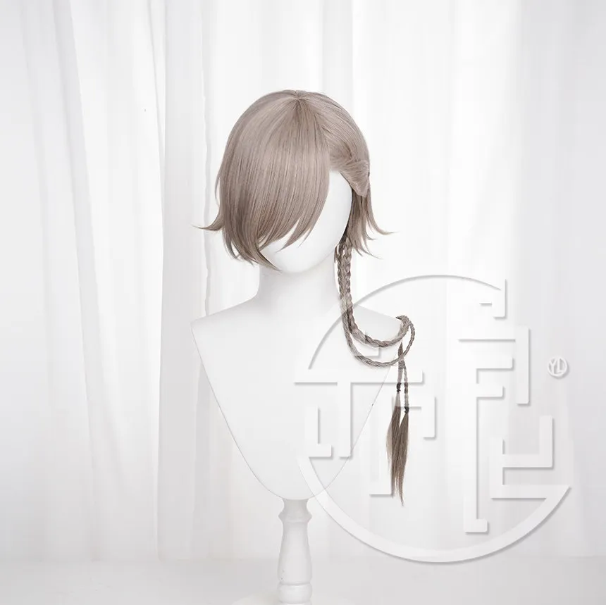 Anime Arknights Penance Cosplay Wig Halloween Carnival Party Props Synthetic Hair Heat Resistant Fiber + Wig Cap