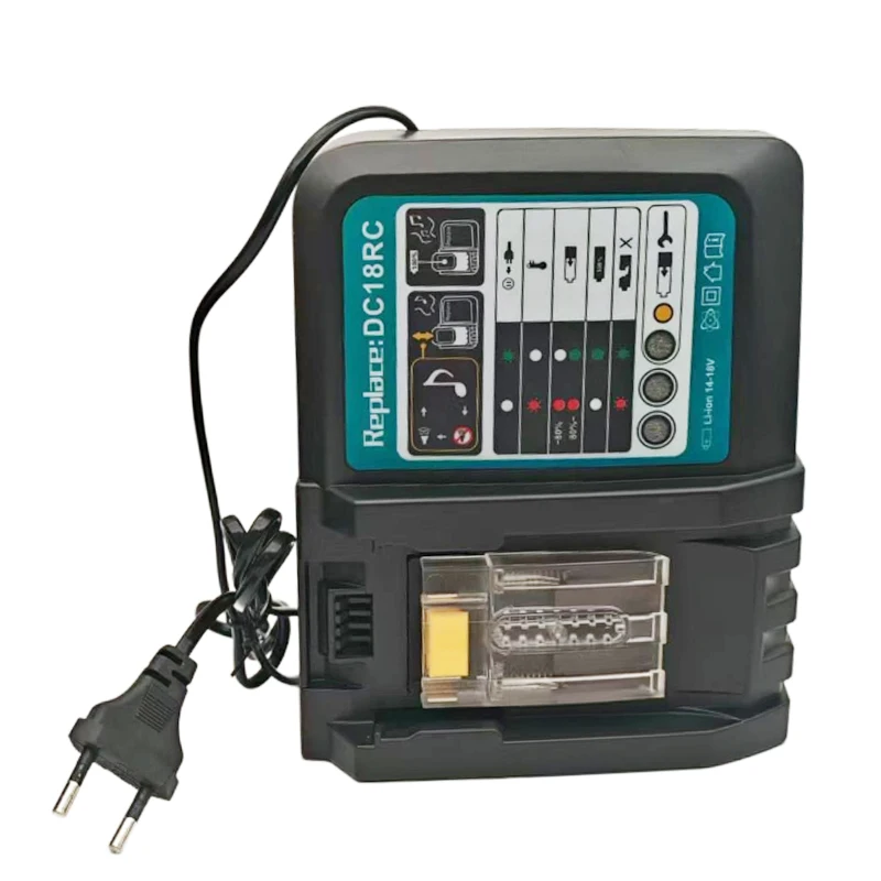 

Запчасти для инструментов Makita: Корпуса для литий-ионных аккумуляторов 14.4V 18V (BL1830, BL1430, DC18RF, LXT400, BCl180W, DC18RD, DC18RE, DC18SF, DC18RC) и зарядные устройства