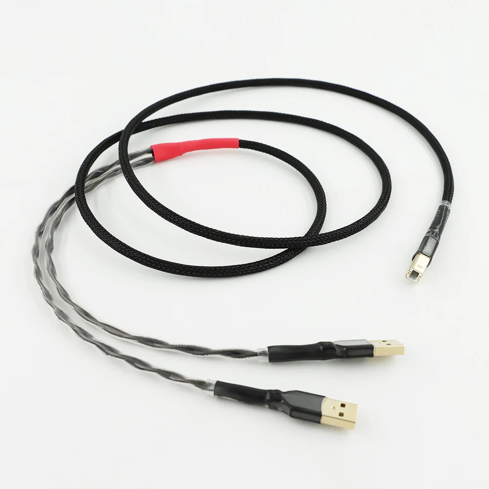 HIFI music ribbon ODIN Odin original leather USB cable USB one point two data cable, power cable version 2.0