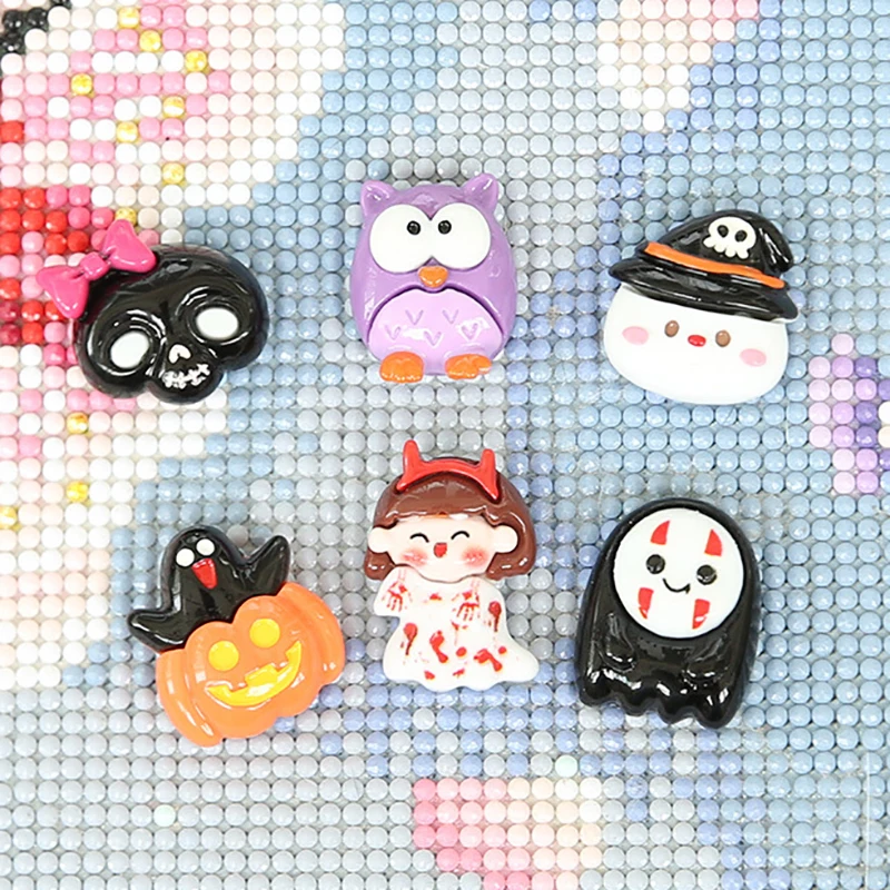 할로윈 다이아몬드 페인팅 로케이터 자석 로케이터, 다이아몬드 거치대 액세서리 커버, DIY 다이아몬드 아트 자수 도구