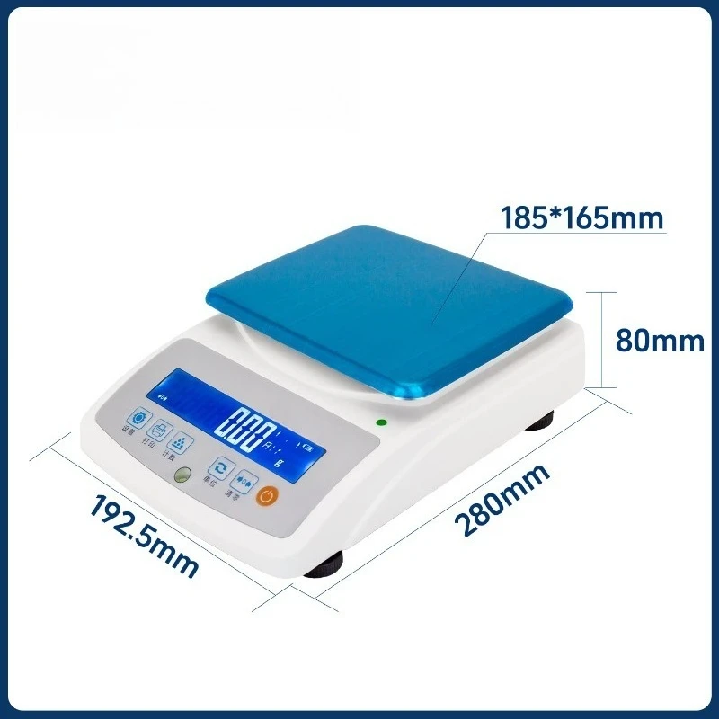 Electronic Balance Connected To Computer To Collect Weighing Data Record Save Excel Storage Real-time Chart High Precision