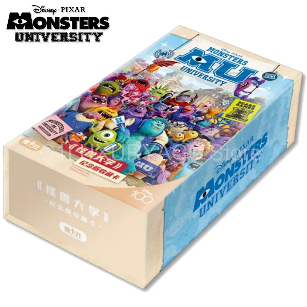 

Monsters University Disney 100 Star Wars Card KAKAWOW Zootopia Card for Children Toy Story Spider-Man Marvel Avenger Assemble