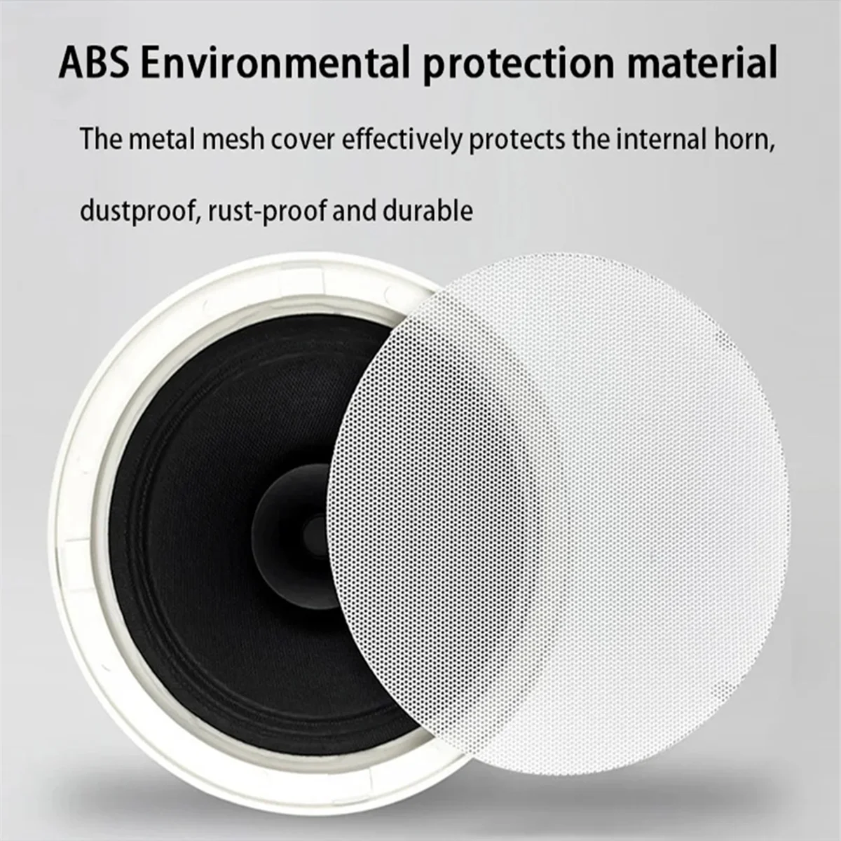Nuevo Altavoz de techo de 3C-6 pulgadas y 8ohm, altavoces pasivos con sonido estéreo de rango completo, sistema de música de fondo para el hogar para oficina y cocina