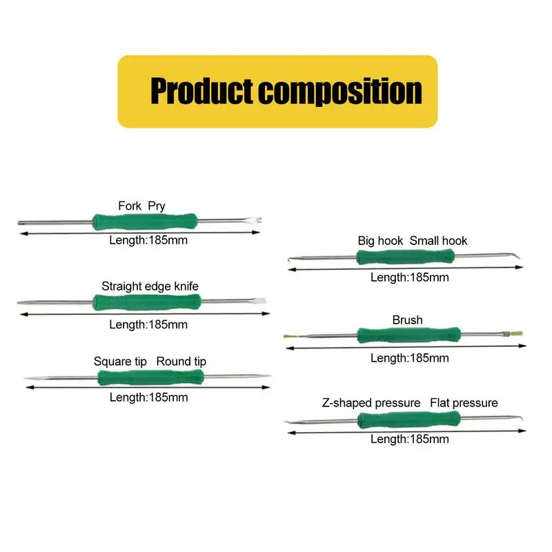 Soldering Aid Set 6 Pieces Heating Soldering Kit Heating Welding Tool Repair Auxiliary Tool Professional PCB Assist Tool For