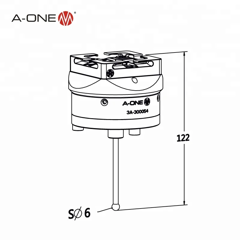 A-ONE fixture system 3R stainless steel flexible EDM sensor 3A-300054