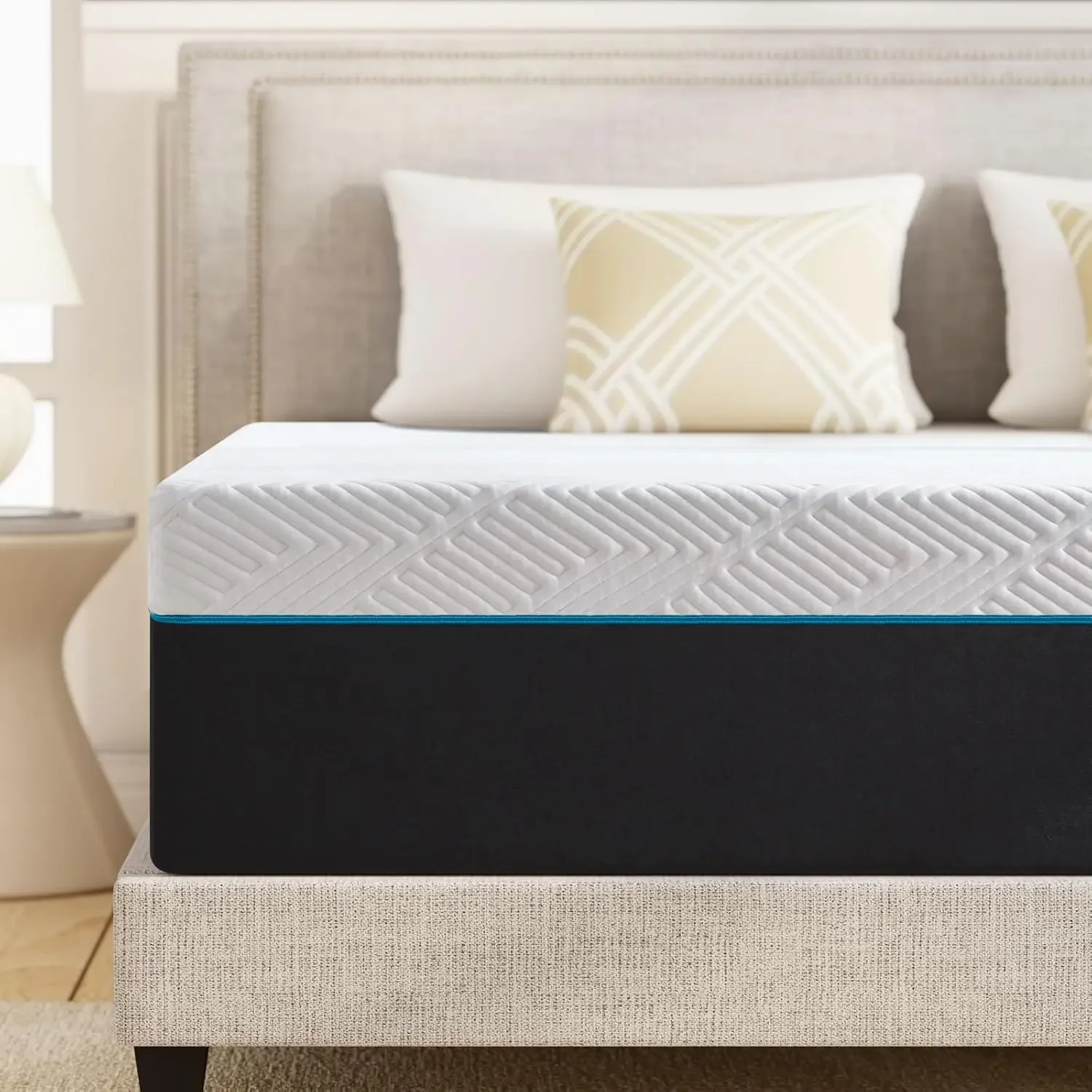 Queen Mattress,10-Inch Queen Size Foam Mattress in Box,Edges Support for Sleep Supportive,60