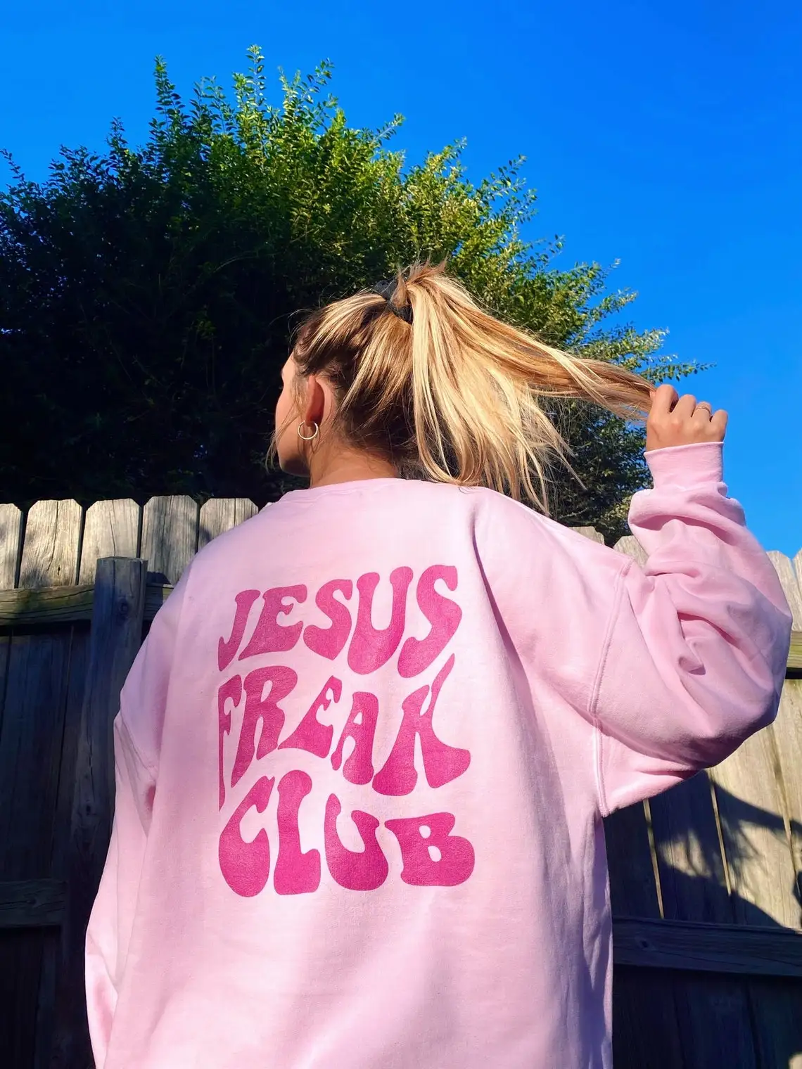 Jesus Freak Club Hoodies Autumn Winter Oversized Letters Men Women Hip Hop Pullover Comfortable Fleece Thick Warm Sweatshirts