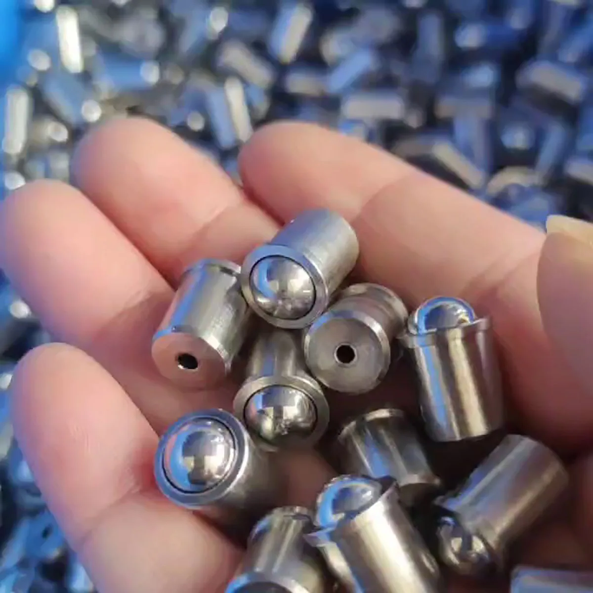 5 Cái/lốc 3Mm 4Mm 5Mm 6Mm 8Mm 10Mm 12Mm 304 Thép Không Gỉ Bóng pit Tông Đẩy Phù Hợp Với Bóng Mùa Xuân Bóng Pit Tông