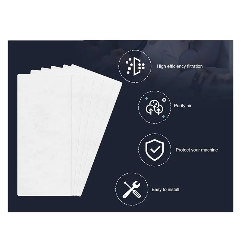 BABZ 60 Pack Replacement Filter for ResMed AirSense 11 CPAP Machine, Premium Cotton Hypoallergenic