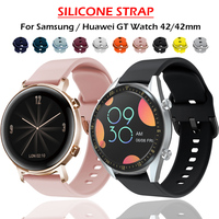 Silicone Strap For Huawei Watch GT/GT 2 46MM 42MM Smart Watch Band 20MM/22MM Printed Wristbands For Honor Magic/GS Pro Correa