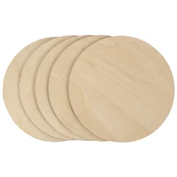 Diy Supplies Diameter 15cm 20cm Natural Unfinished Unfinished Wooden Rounds Circles Discs for DIY Craft kids Christmas