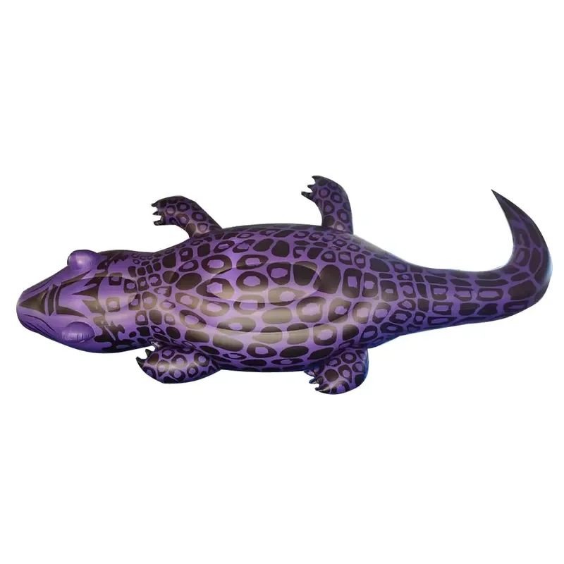Hot Sale Quality PVC Giant Cartoon Inflatable crocodile Float for Adult Water Pool Toys