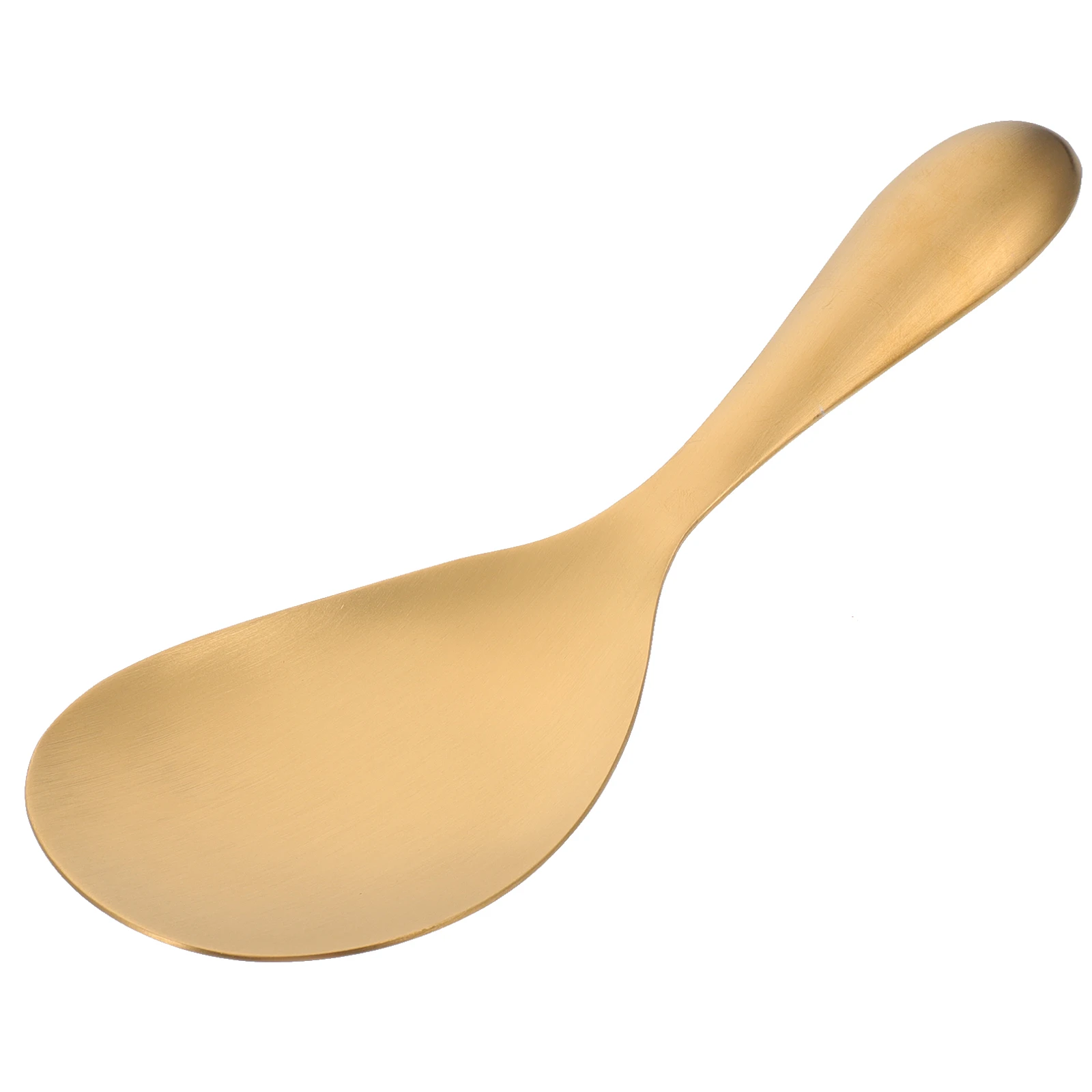 

Stainless Steel Spoon Wear-Resistant Reusable Scooper Kitchen Accessories Ergonomic Handle Household Spatula Safe Paddle