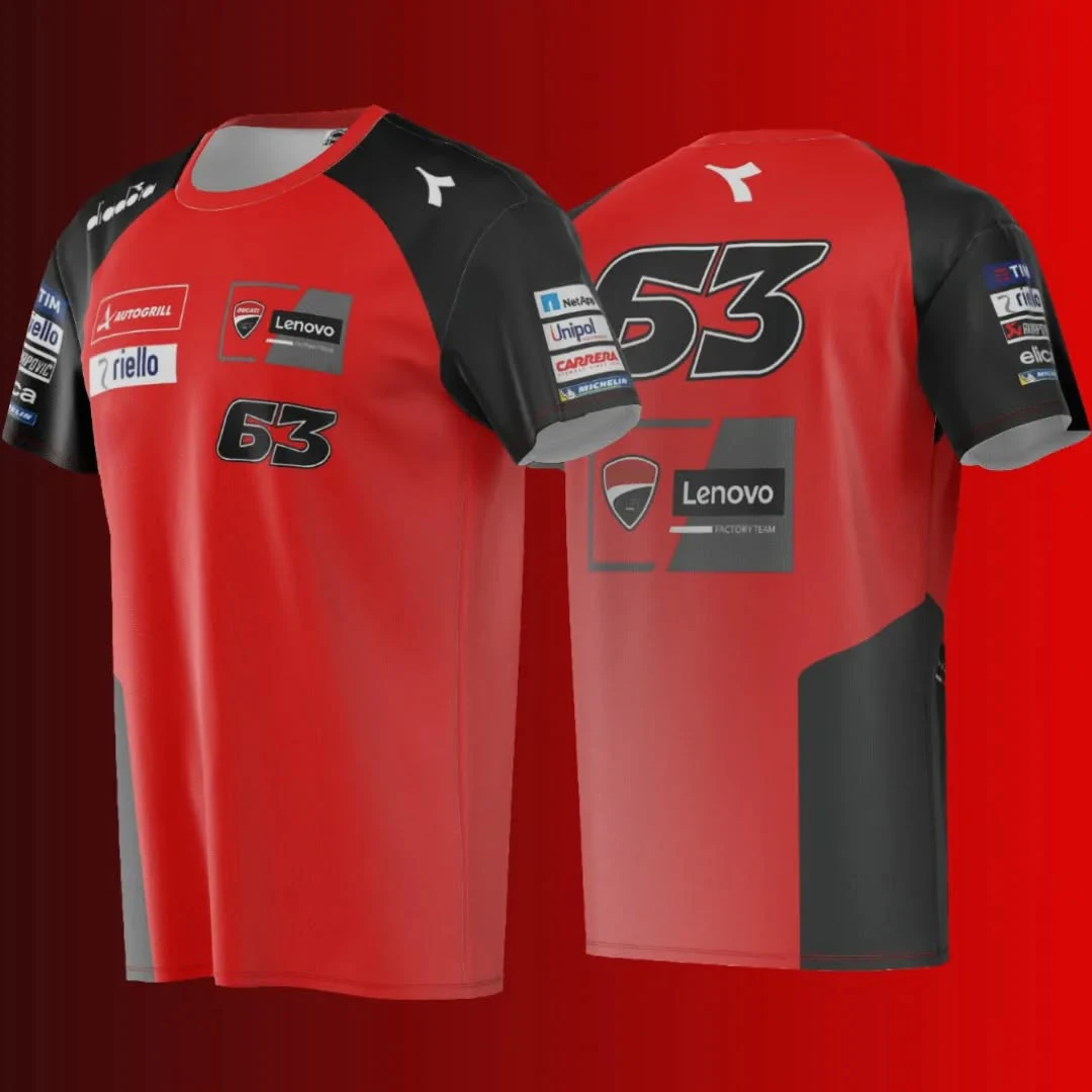 

2025 New Men Marquis 93 Racing Suit T-shirt Outdoor Sports Motorcycle Cycling Suit Quick Drying Oversized Men's Shirt