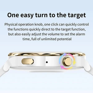 Wasserdichte intelligente Uhr für Damen, Herzfrequenzüberwachung, Bluetooth, Android, iOS, Mode, EKG, PPG, neu, 2024 9 Hauptverkaufsuhr - №9