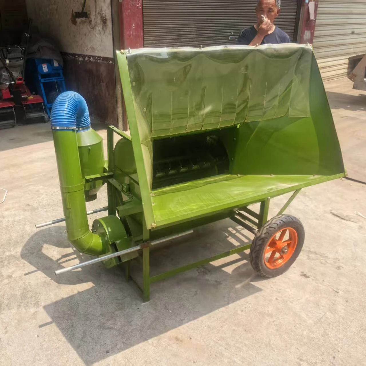 آلة دراس الحبوب متعددة الوظائف للاستخدام المنزلي آلة تقشير القمح فول الصويا #3