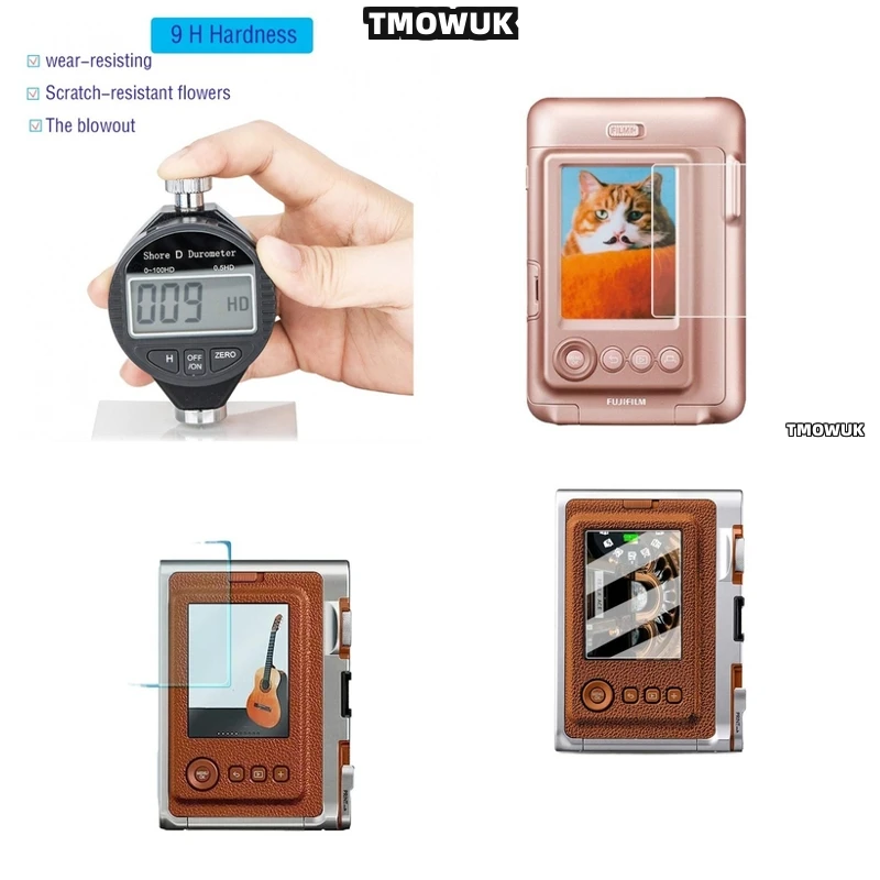 

For Fujifilm Instax Mini LiPlay - Camera LCD Screen Protective Film - Tempered Glass Protection Accessories