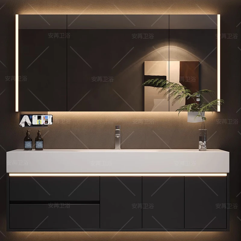 

Luxury Modern Cupboard Organizer Storage Shelves Toilet Partitions Display Bathroom Cabinet Drawers Gabinete Home Furniture