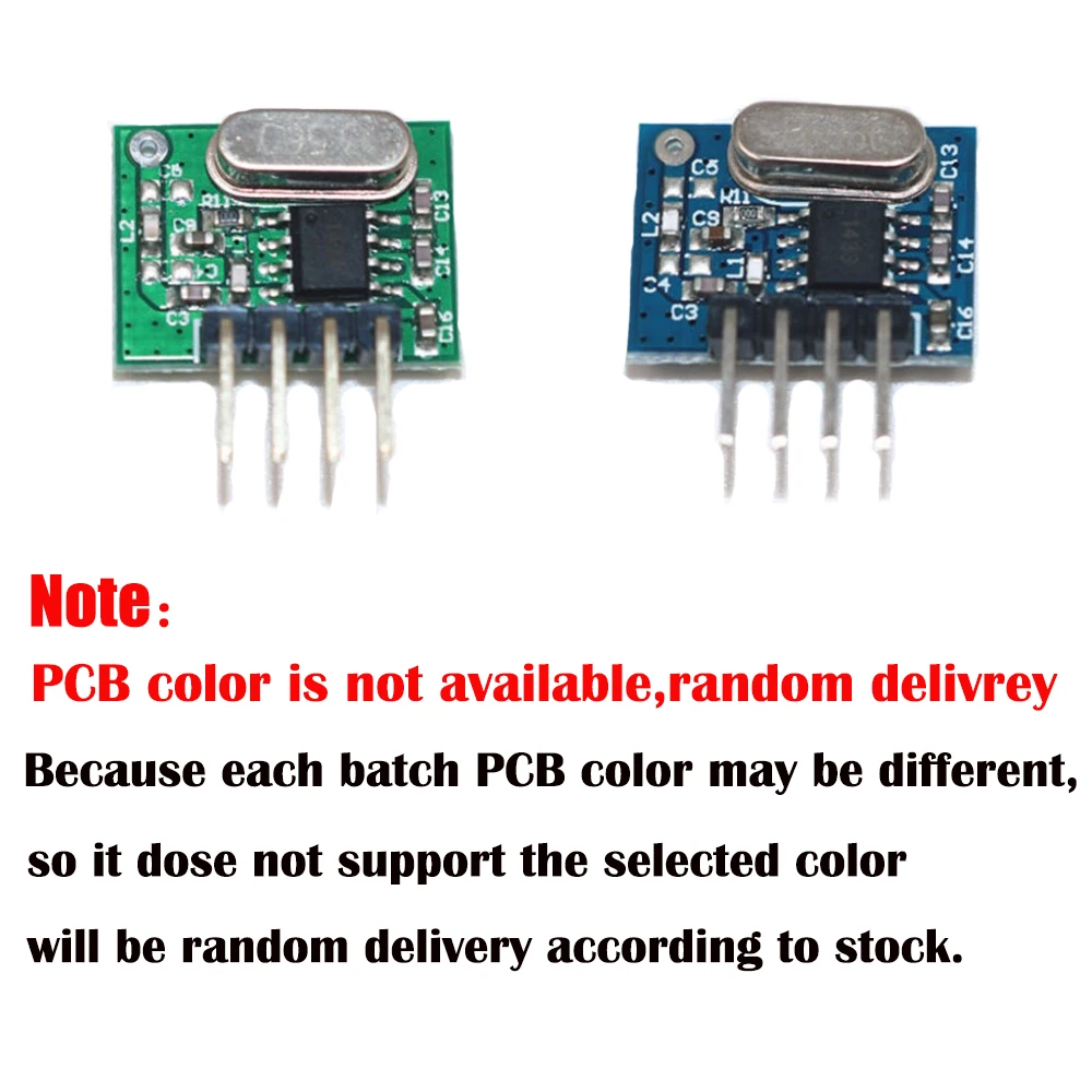 433 Mhz Superheterodyne RF Receiver And Transmitter Module For Arduino Wireless Module Diy Kit 433Mhz Remote Control