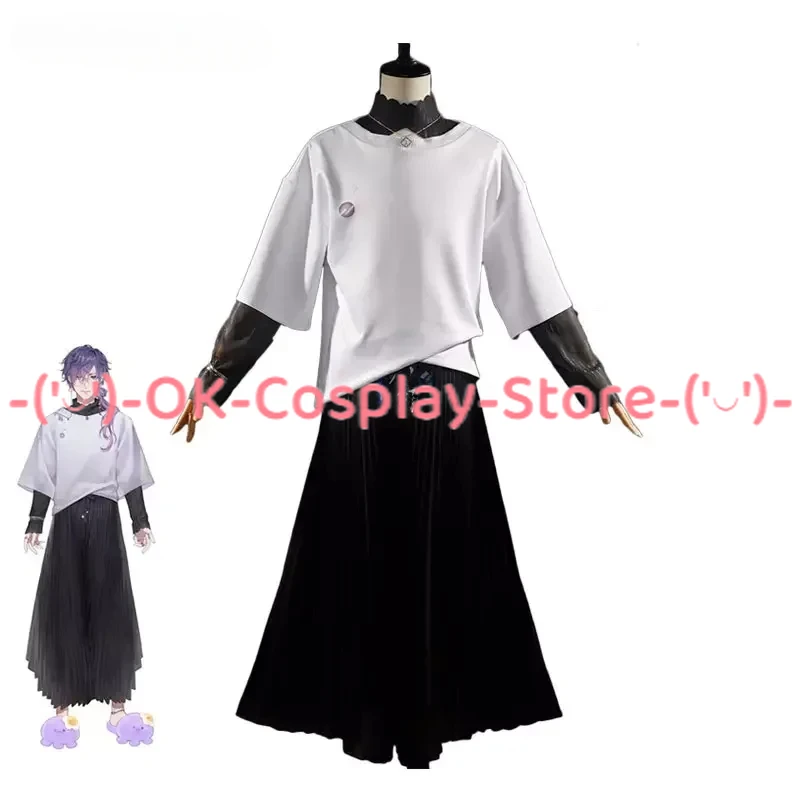 

Uki Violeta Cosplay Costume Vtuber Cosplay Party Suit Halloween Carnival Uniforms Anime Clothing Custom Made