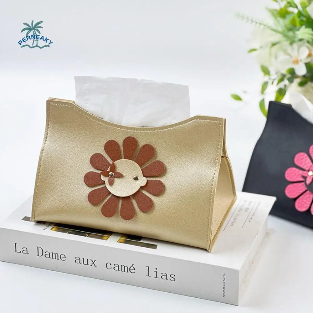 

Craft Creative Tissue Box Elegant Cute Paper Box Multi-purpose Exquisite Napkin Storage Box Living Room