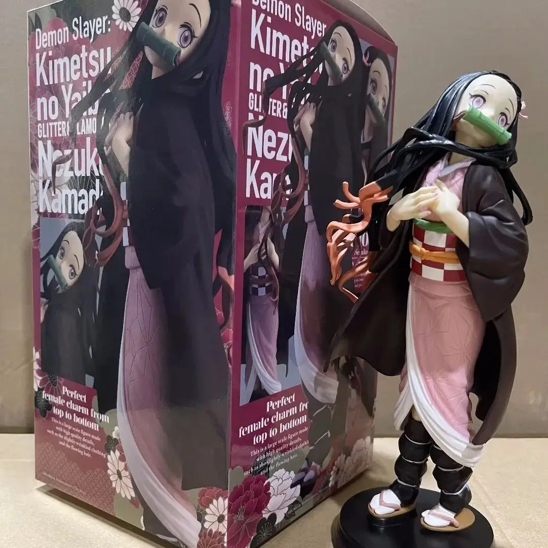 Demon Slayer Grandista Tanjiro Kamado Zenitsu Agatsuma Anime Character Figurine Collectible Model Gift Action Figure
