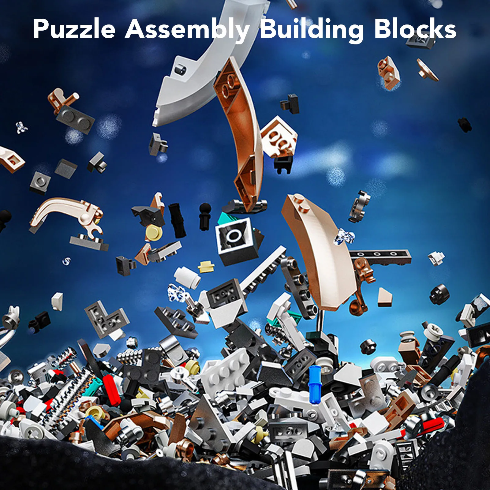 【New】Mechanical Octopus Building Block Set 1768 Pieces Movable Octopus Building Set with Light for Adults Kids