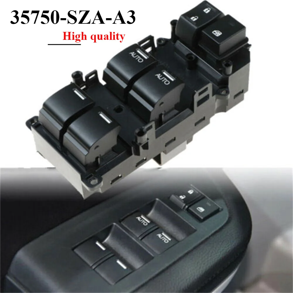 

35750-SZA-A31 Power Window Master Switch For Honda Pilot EX EX-L 2009-2015 35750-SZA-A21