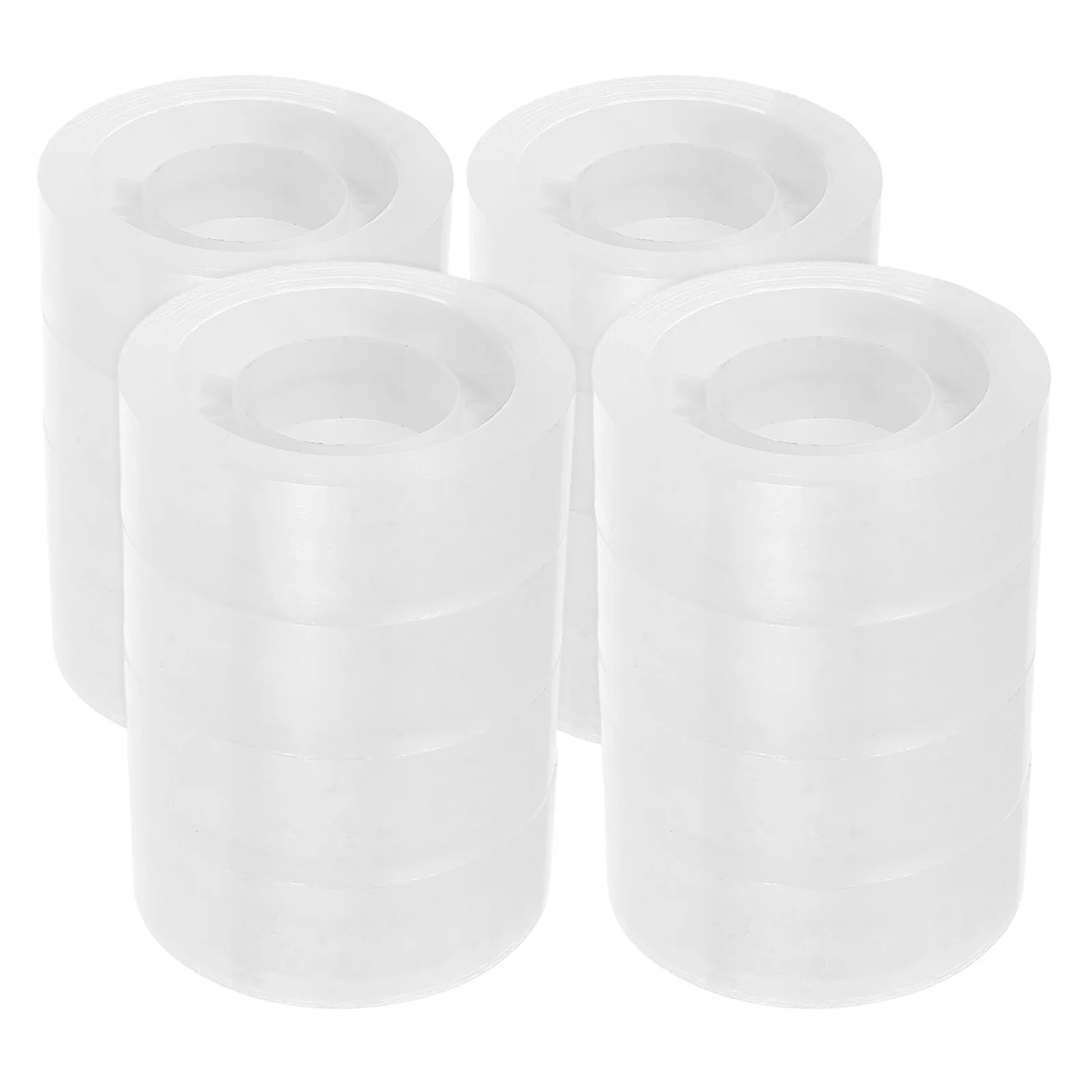 

16 Rolls Tape 1.8cm Clear Transparent Office School Supplies Material Easy Clear Office Tape Tear Refills