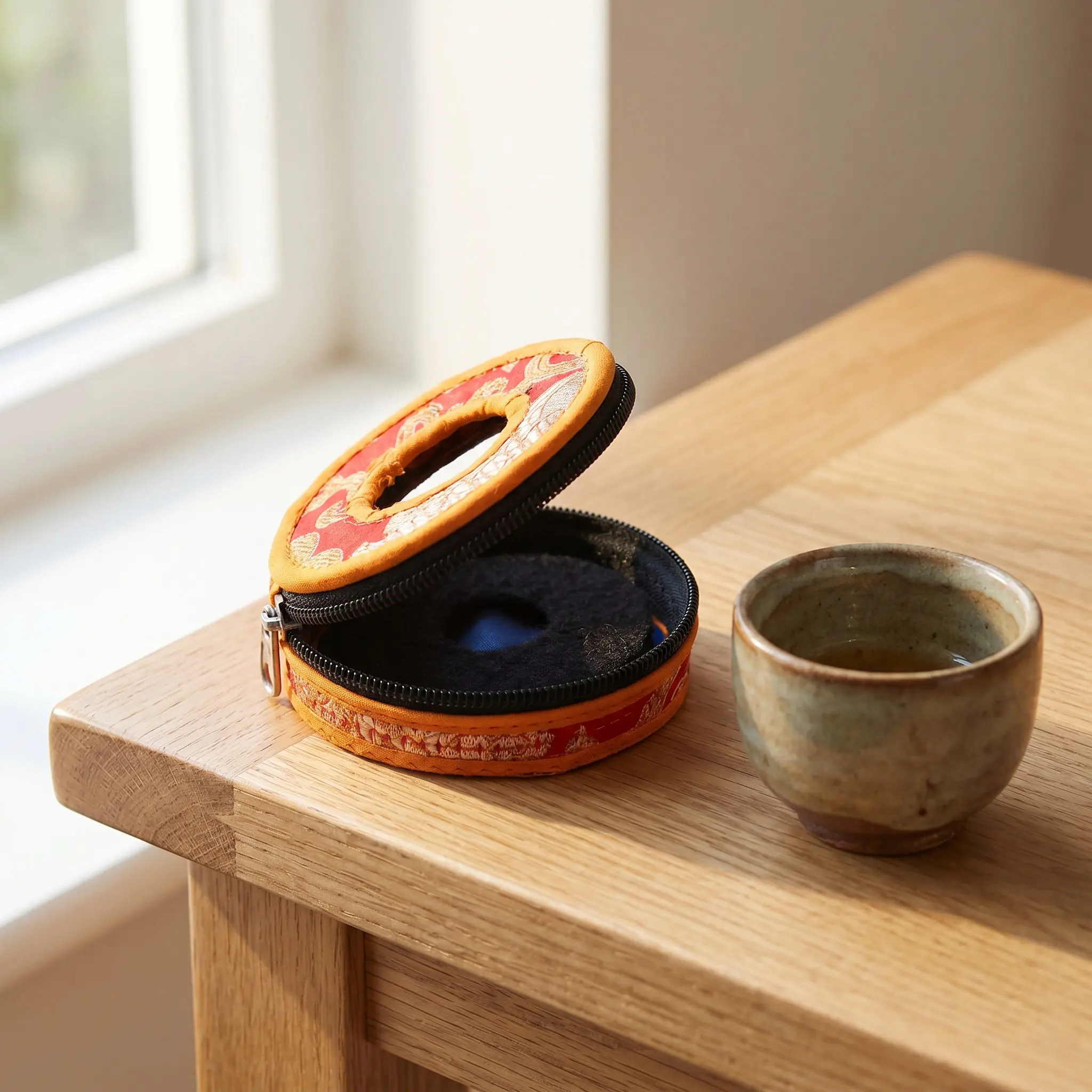 Handcrafted Nepal Bell Case for Meditation Bell Secure Storage Box with Exquisite Craftsmanship Ideal for Tibetan Tingsha Bells