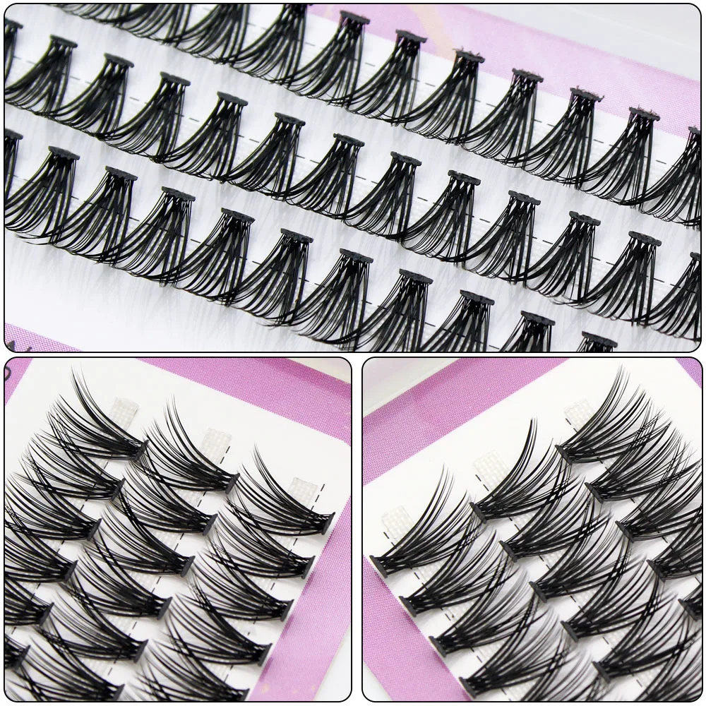 Moonlily Professional 20D Mink Individual Grafting Eyelash Extension Bunche Natural Makeup Beauty Eyelashes Fake False Lashes