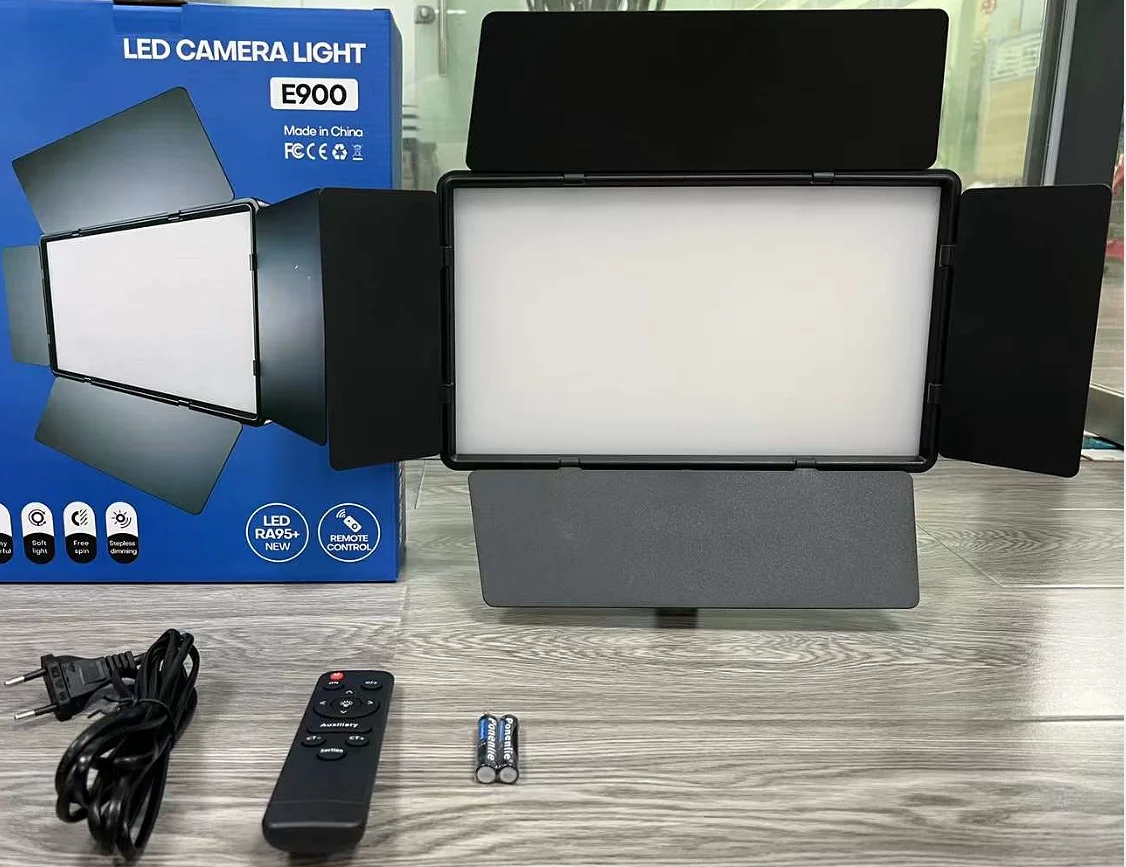 E900 Led Panel Light Professio - Photography Lighting For Food recension och pris