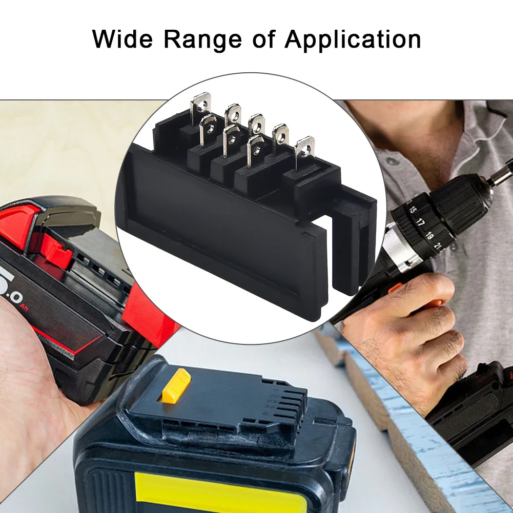 Halterung Stecker Klemme Reparatur werkzeuge Ersatz USB 14,4 V 18V 8x1cm Adapter Baugruppe Ladegerät Li-Ionen-Akku