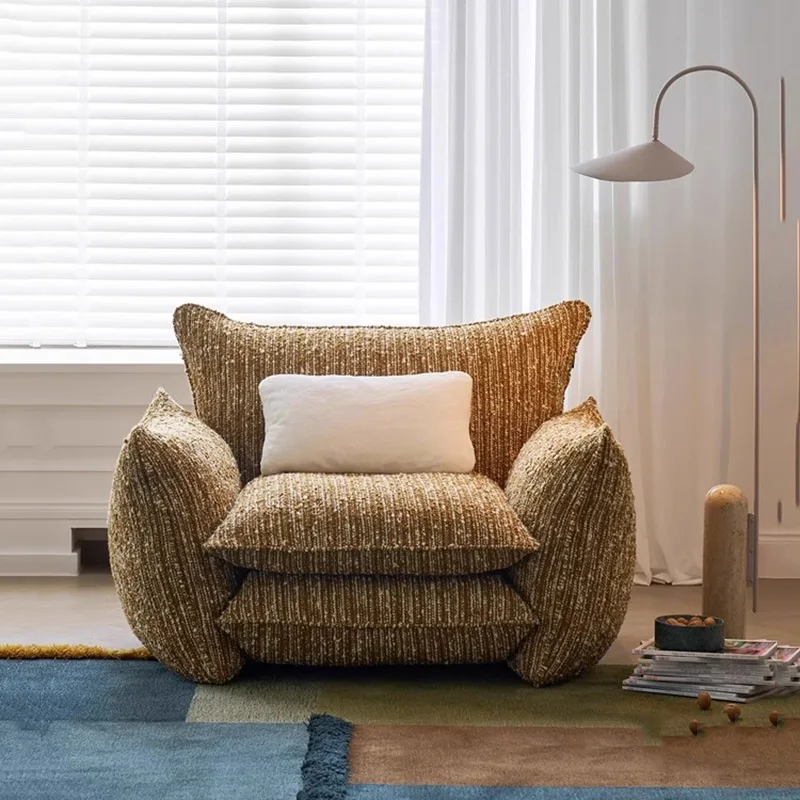 

Modern Individual Living Room Sofas Corner Lazy Luxury Relaxing Outdoor Sofa Designer Bedroom Round Gonfiabile Trendy Furniture