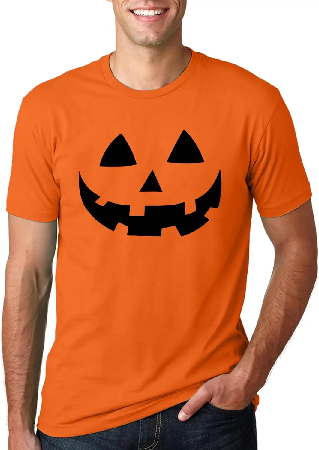 

Halloween Pumpkin Graphic T-Shirt For Men Funny 3D Print Creative Design Short Sleeve Tees Loose Quick Dry Comfortable Male Tops