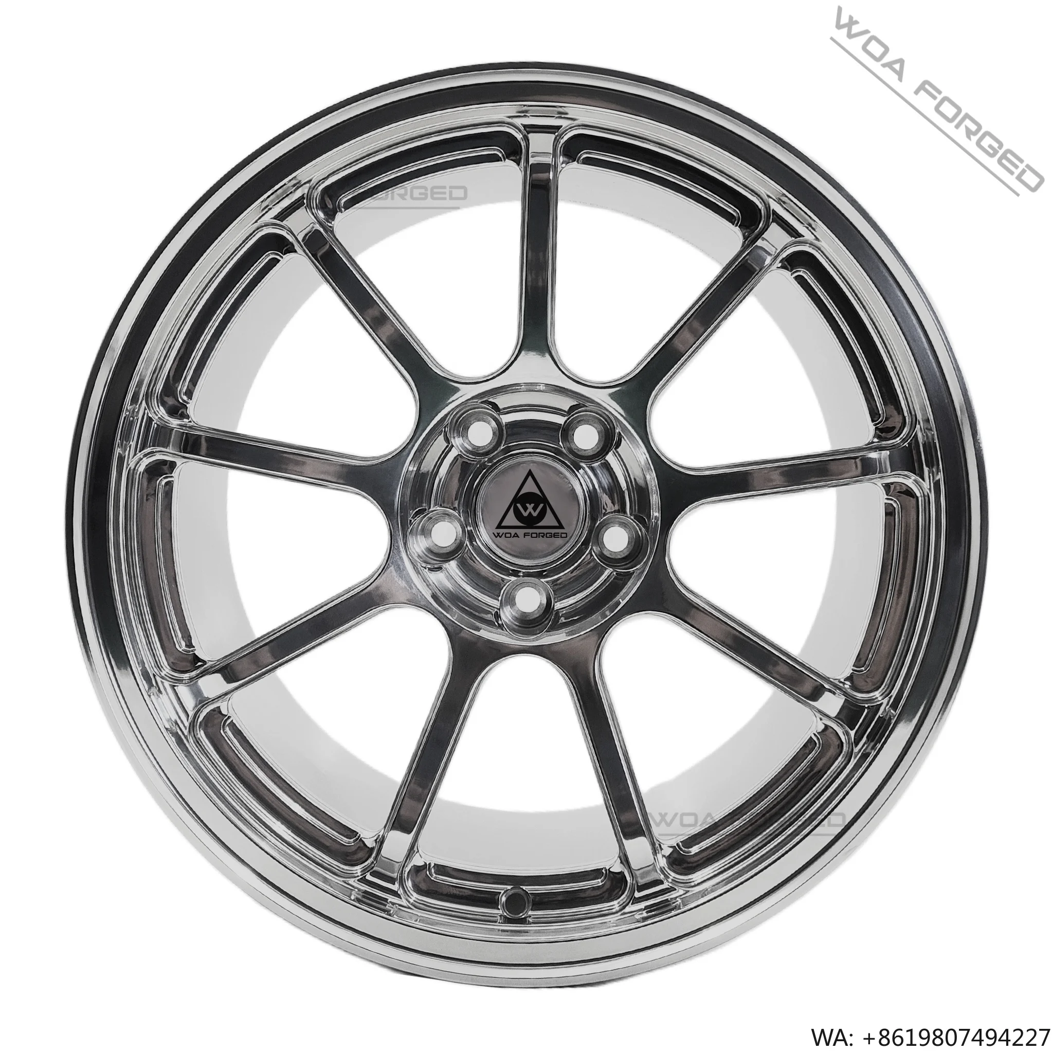 

ZE40 Custom Recessed Surface Forged Polished Wire Silver 18 19 20 Inch Multi-spoke Lightweight Performance 5x120 5x114.3 for F82