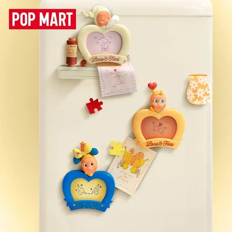 

POP MART Twinkle Twinkle Crush On You Series Photo Frame Fridge Magnet Mystery Box Genuine Blind Box Guess Toys Bag Ornament