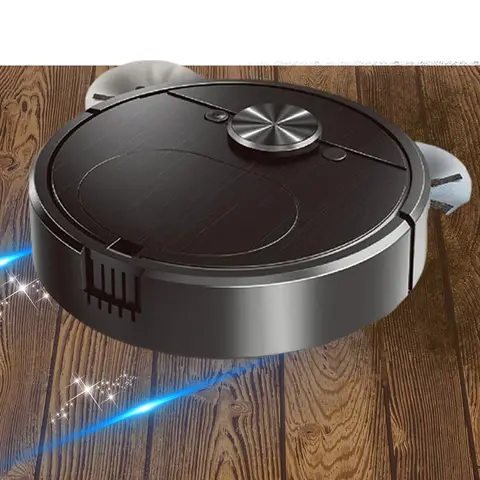 3 In 1 Robot Vacuum Cleaner Rechargeable Strong Power Sweeping Machine Automatic Cleaning Machine for Pet Hair Carpets Floors