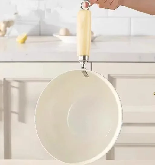 Aluminum Alloy Frying Pan With Easy-release Coating For Induction Cooktop Gas Stove Deepened…
