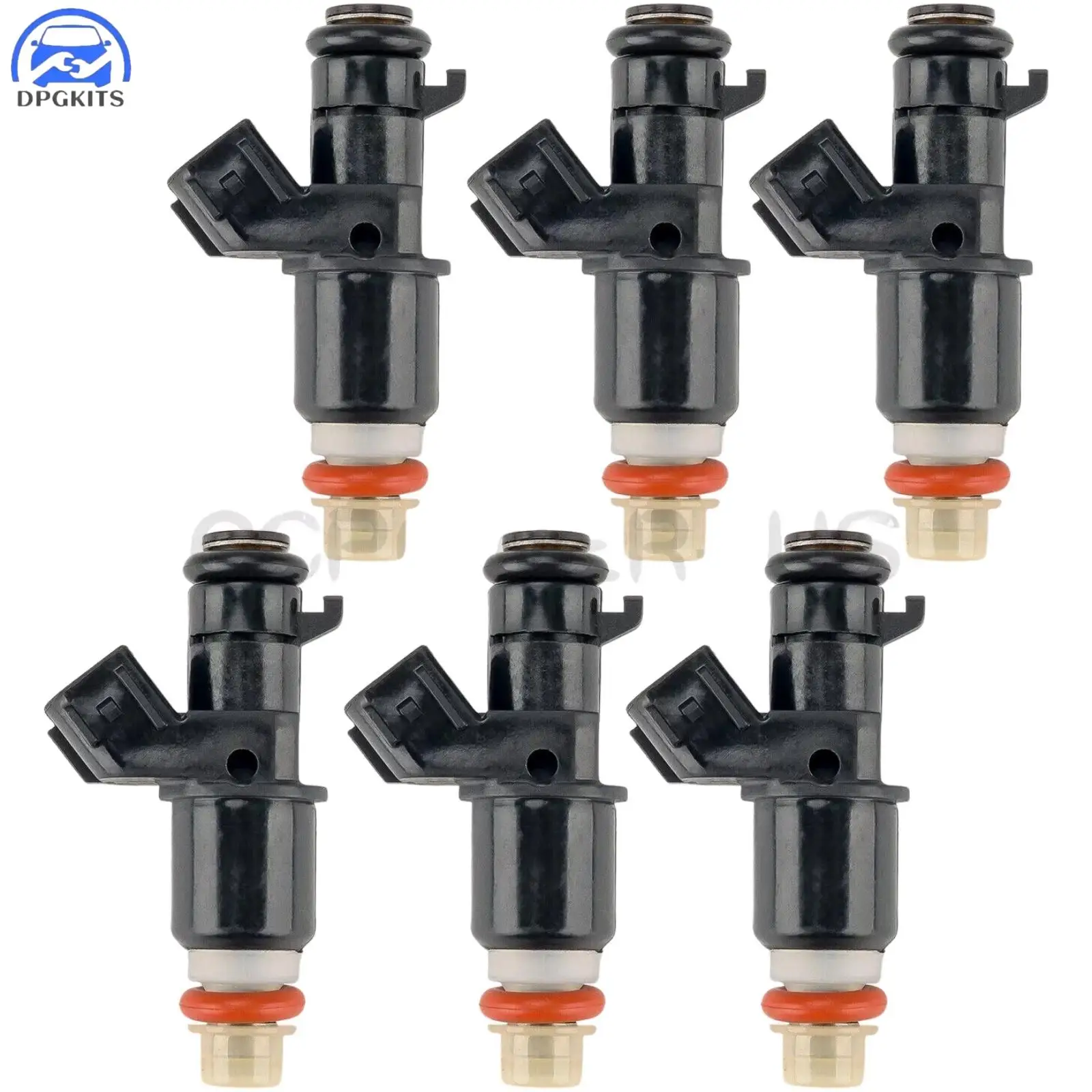 

DPGKITS 6 шт. топливные форсунки для Honda Accord Odyssey Pilot Acura ILX TL MDX Saturn Vue 16450-RCA-A01 Plug & Play автомобильные аксессуары