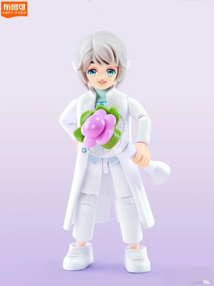 Blokees Ji Mu Ren Ye Luo Li Handmade Ice Princess Doll Second Water Prince Brooke Collectible Children's Festival Gift Toy