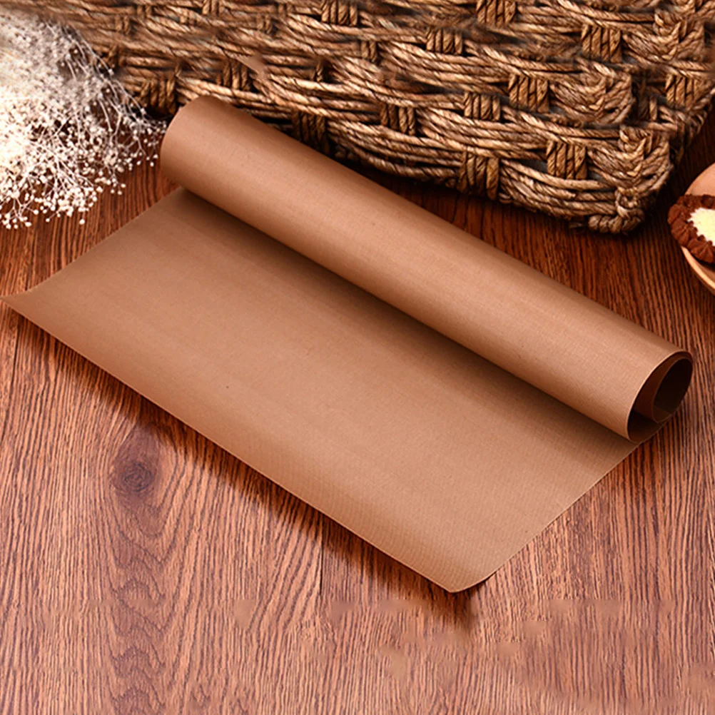 

2pcs Reusable Silicone Baking Mat Non-Stick Heat Resistant 480°F Double Sided Smooth Oven Liner For Cake Pan Parchment