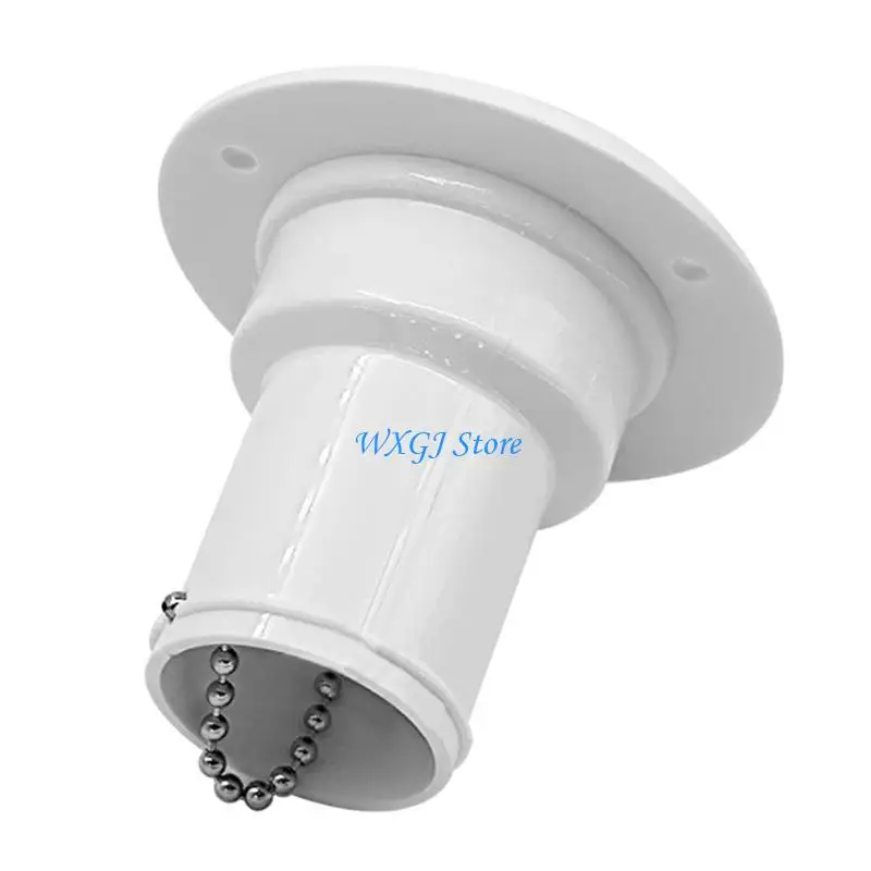 

37JE Durable Nylon Water Injections Outlet Easy Opens Screw Top for RVs Yacht Tanks