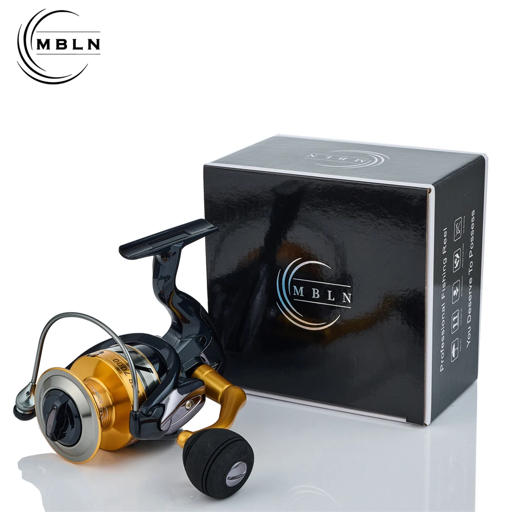 Carrete de spinning MBLN – Mango de aleación CNC y rodamiento sellado - imagen 2