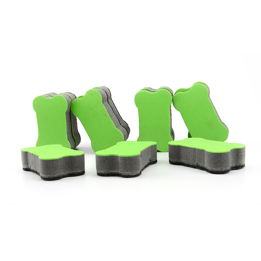 

12Pcs Black Board Eraser Eva Magnetic Whiteboard Eraser for School Office Home Classroom Cleaning School Supplies