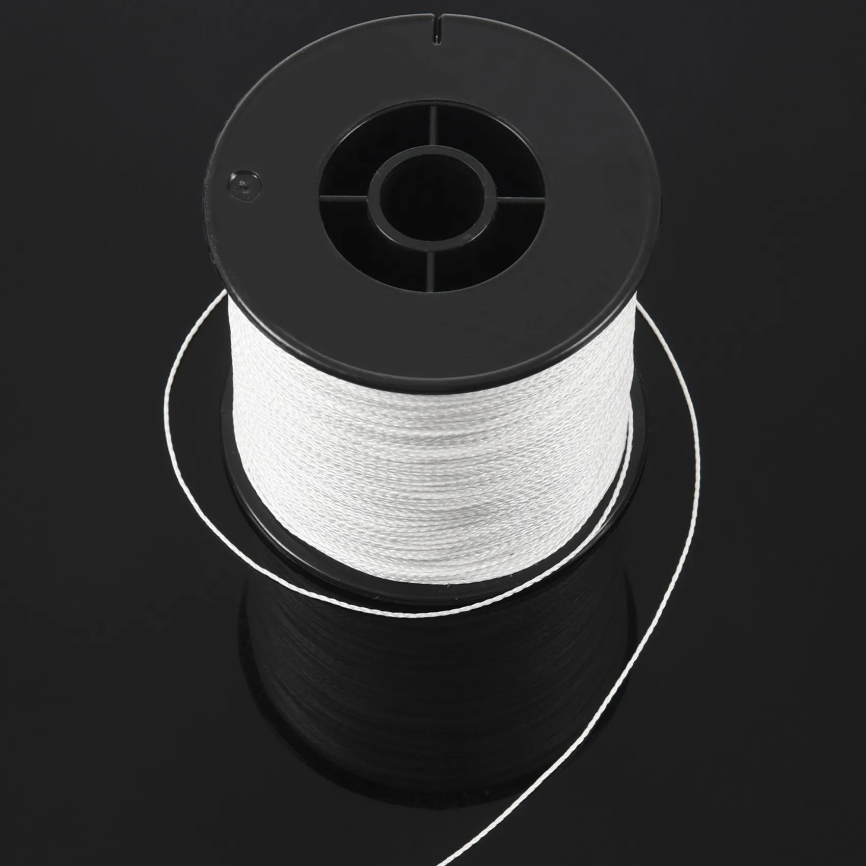 B06C-2Pcs 500M 100LB 0.5Mm خط صيد مجدول قوي للغاية PE 4 خيوط اللون: أبيض